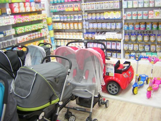 专卖店形式的婴幼儿用品行业